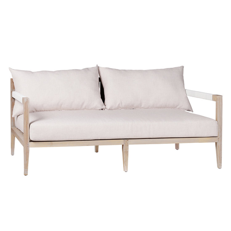 Beyond Borders Barton Outdoor Sofa- Weathered Gray