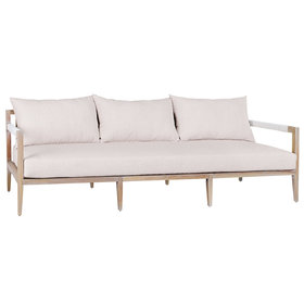 Beyond Borders Barton Outdoor Sofa, Long Weathered Gray