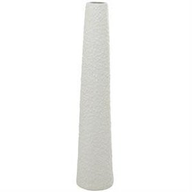 Skinny Ceramic White Vase 1