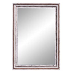 Brown Wood Farmhouse Wall Mirror