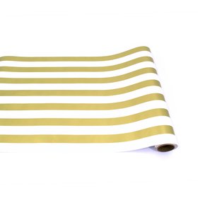 Stripe Runner/Wrapping Paper, Gold