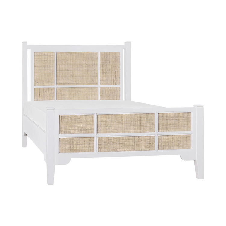 Beyond Borders Ava Cane Bed, Queen