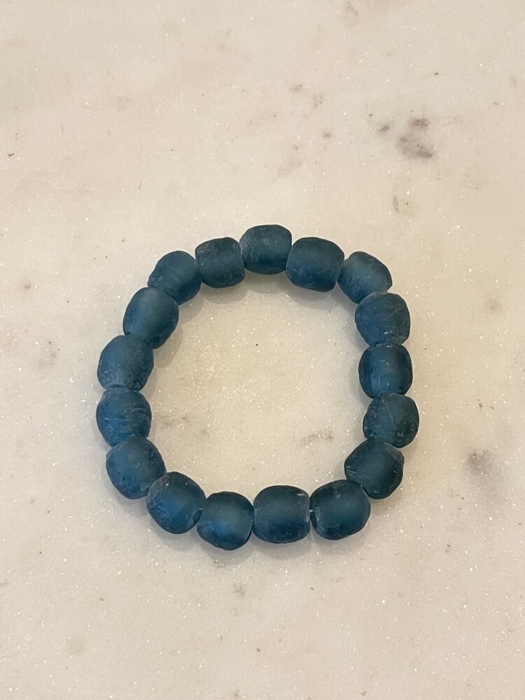 9mm Glass Beaded Bracelet