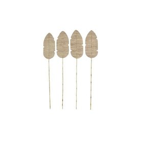 Brown Dried Bamboo Natural Foliage