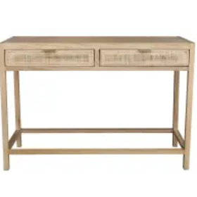 Rattan Console Table