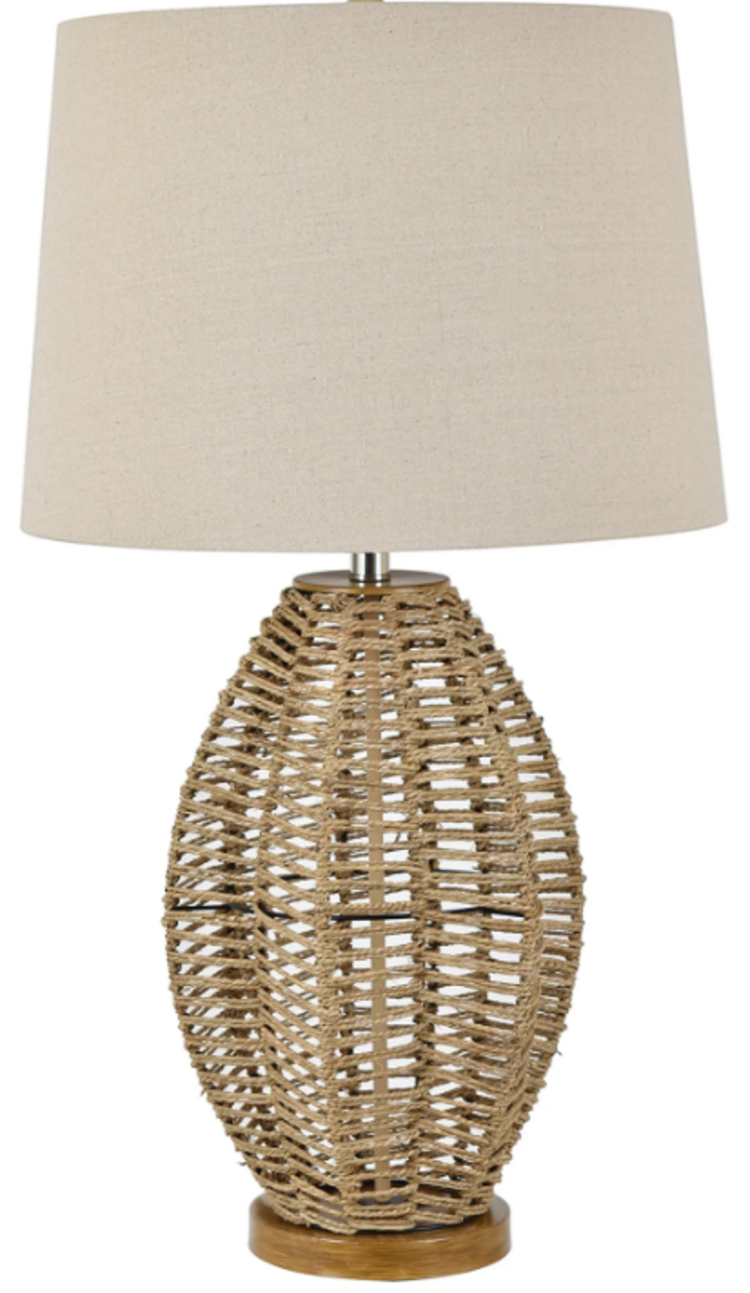 Paxton Woven Table Lamp