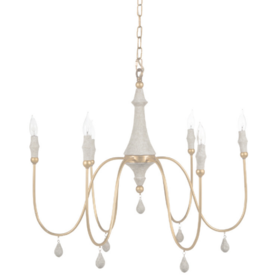 Clay Chandelier- Large