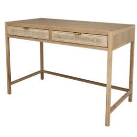 Rattan Desk Natural