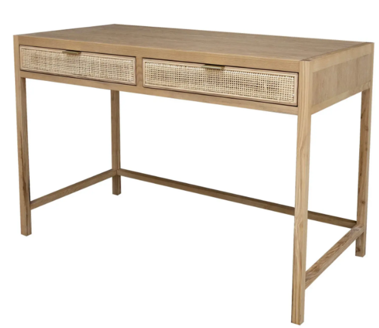 Rattan Desk Natural