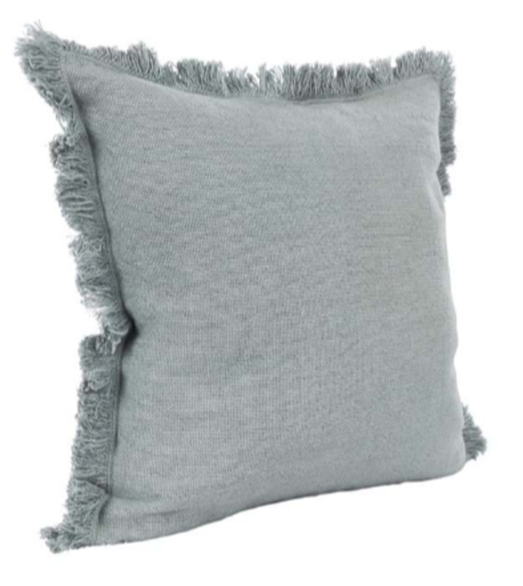 SLD Lauren Pale Aqua Pillow, 22" x 22"
