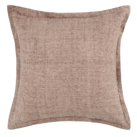 Solstice Penny Brown Pillow, 22" x 22'