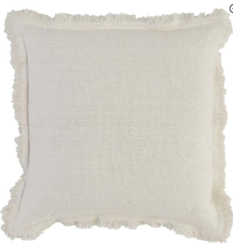 SLD Lauren Ivory Pillow,  22'' x 22''