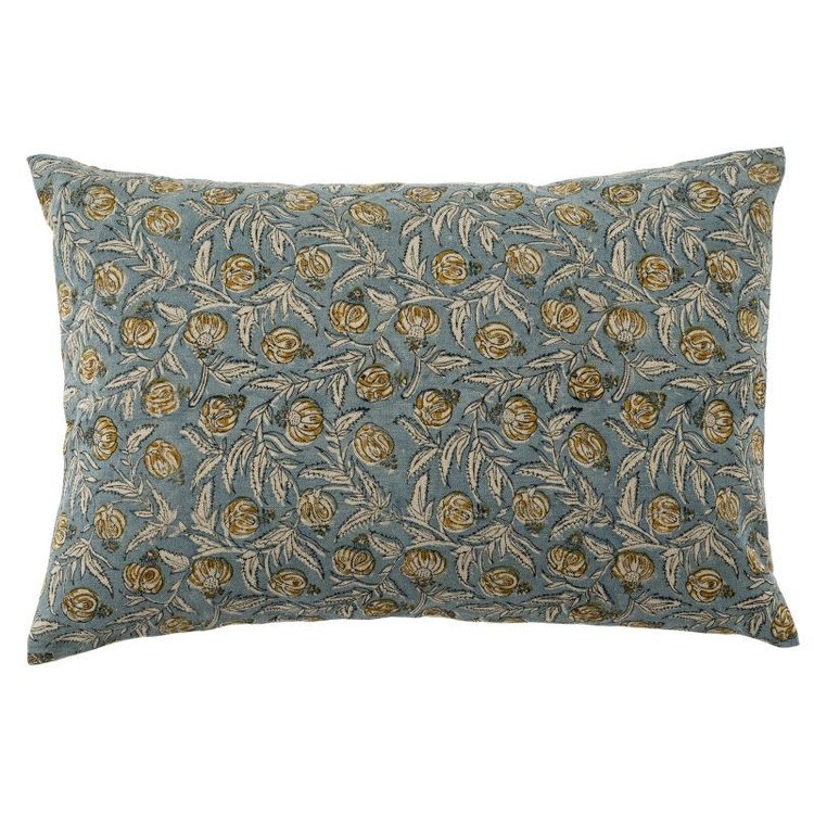Summer Flutter Linen Pillow