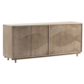 Bengal Manor White Wash Texture Sideboard