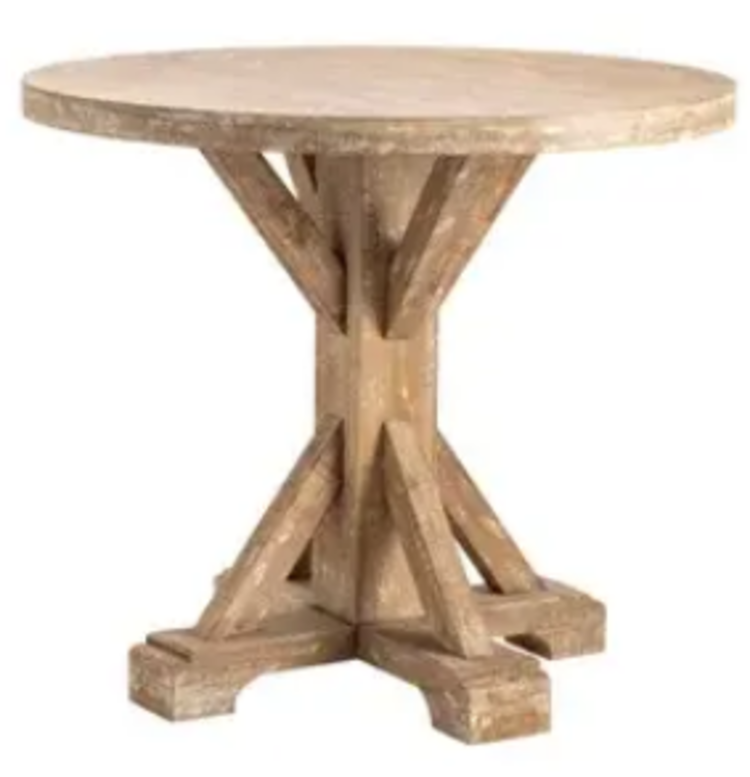 Sonoma Rustic Wood Large Accent Table