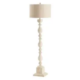 Wood Post Floor Lamp