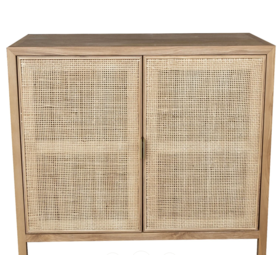 Small Rattan Sideboard Natural