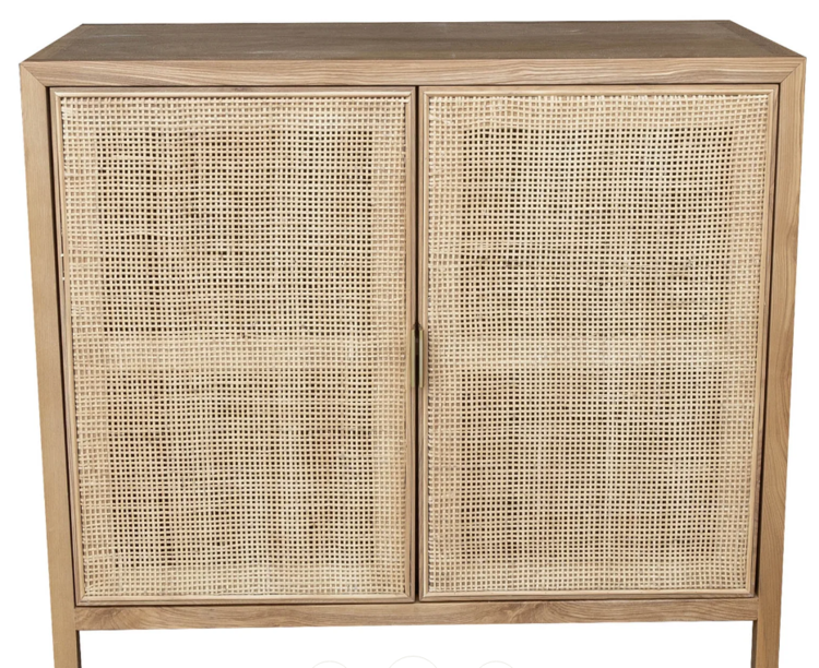 Small Rattan Sideboard Natural