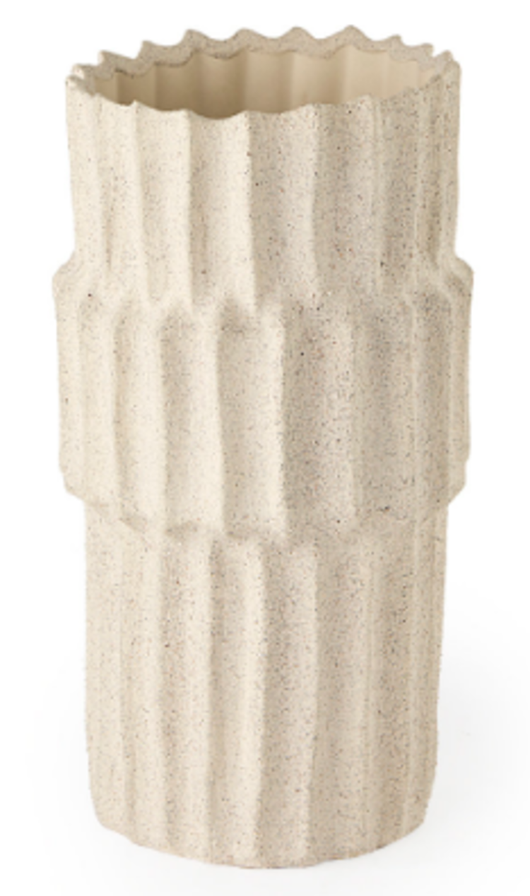 Cardon Cream Ceramic Vase