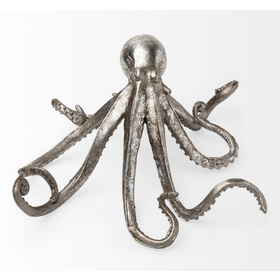 Silver Resin Octopus