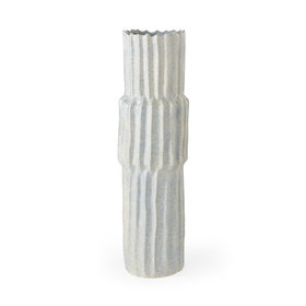 Cardon Gray Ceramic Vase 23" H