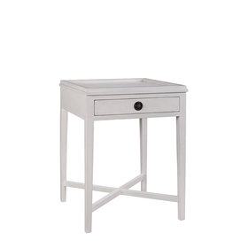 Atelier Home Lenox Side Table- Monument White