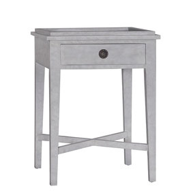 Atelier Home Lenox Side Table- Dark Gray