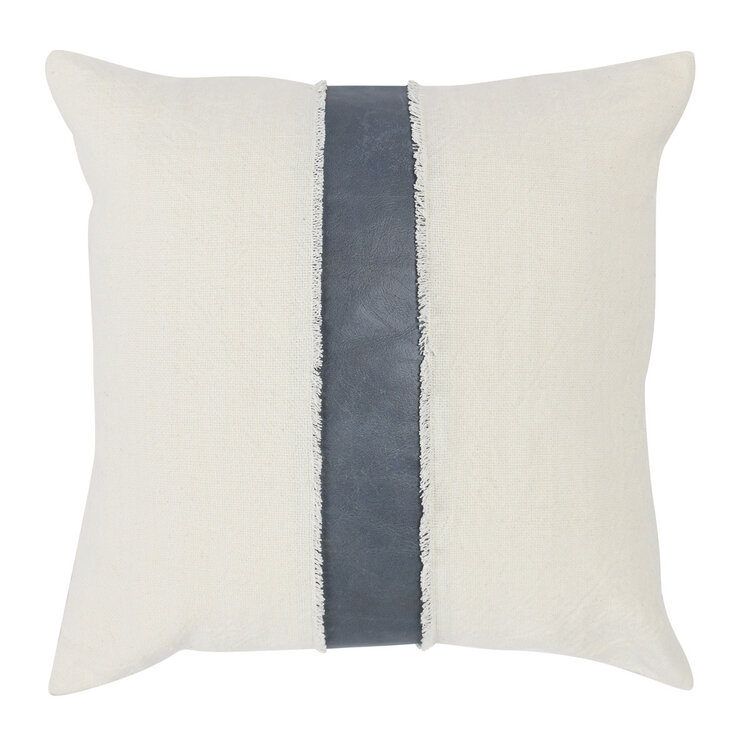 CH Steam Sea Fog Blue/Ivory Pillow, 26" x 26"