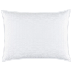Roark White Matelassé Sham White King