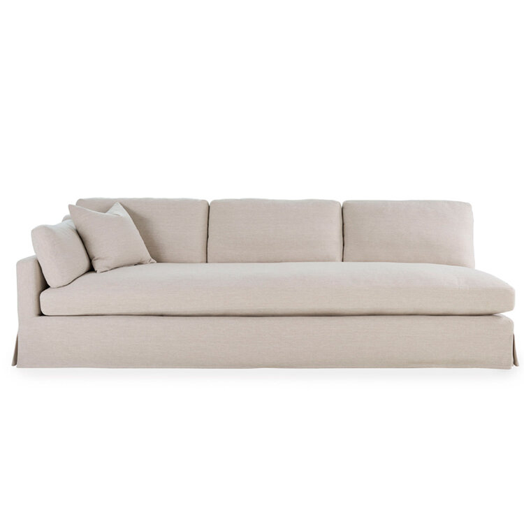 Atelier Home Montrose LSF Sofa Parchment 106"