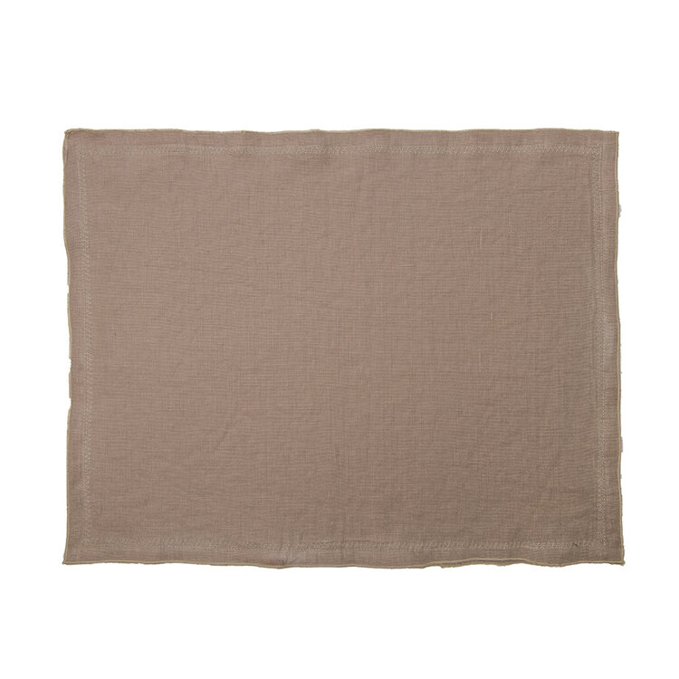 Anne Placemat Taupe, set of 2