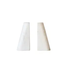Marble Bookends, set of 2