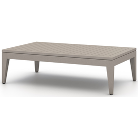 Four Hands Sherwood Outdoor Coffee Table- Grey