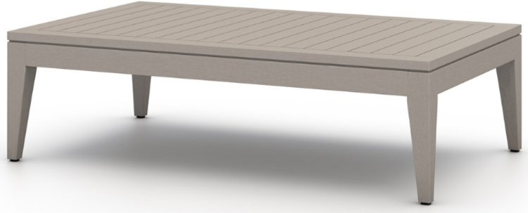 Four Hands Sherwood Outdoor Coffee Table- Grey