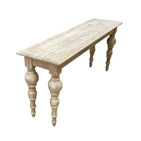 Southern Sky Bristol Console Table- New White Wash