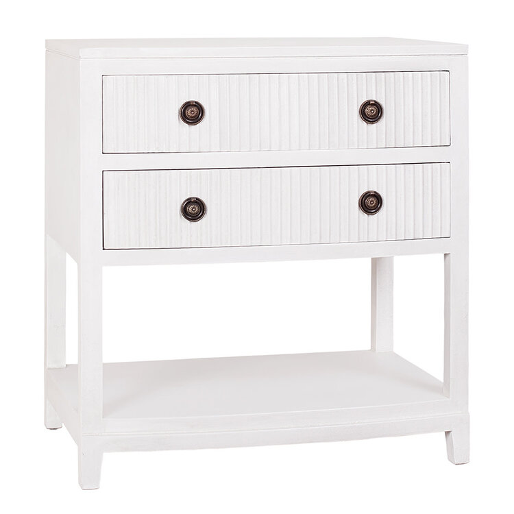 Atelier Home Ryleigh Nightstand- Monument White