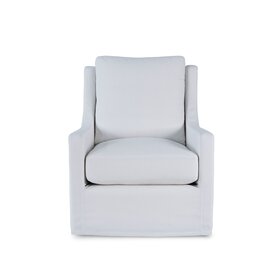 Bret Swivel Chair- Lifestyle Chalk