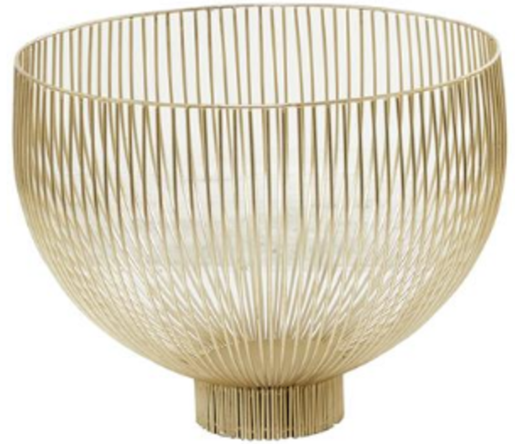 Gold Metal Bowl