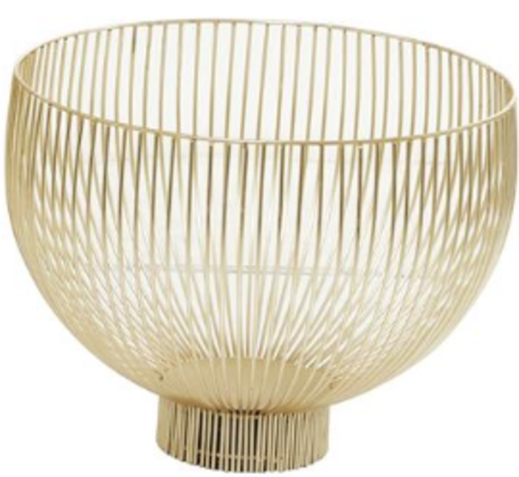 Gold Metal Bowl