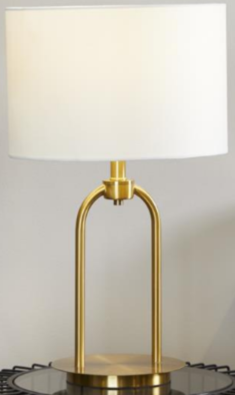 Gold Metal Table Lamp