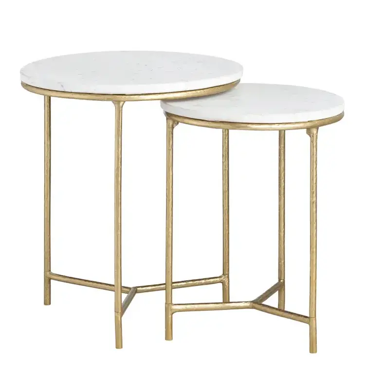 Athens Nested End Tables- set of 2