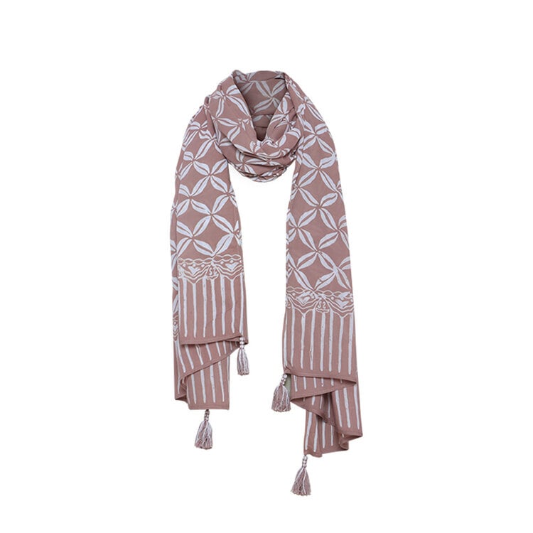 Jes & Gray Bali Patterned Scarf