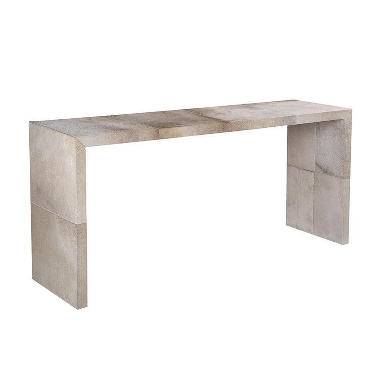 Atelier Home Southfork Console Cow Hide