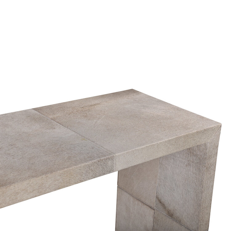 Atelier Home Southfork Console Cow Hide