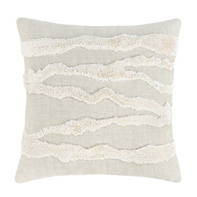 ST Passage Ivory Pillow, 22'' x 22''