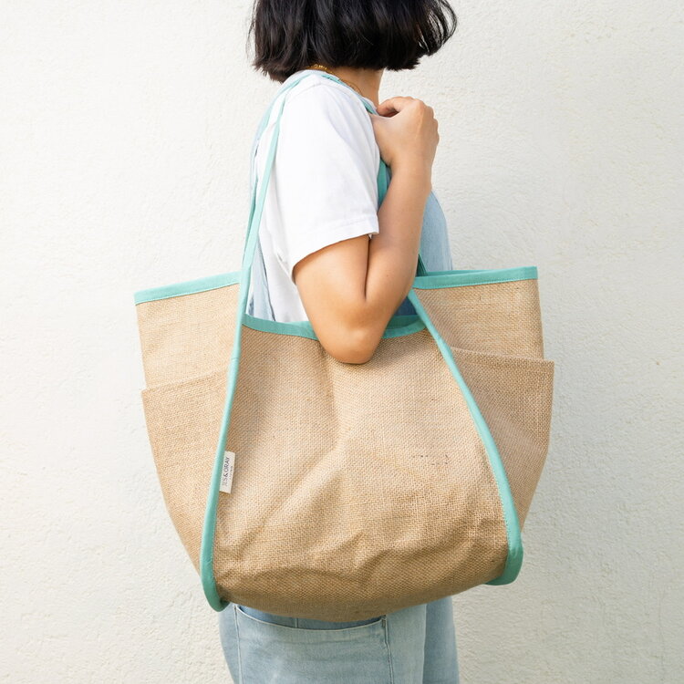 Jes & Gray Jute Tote Bag