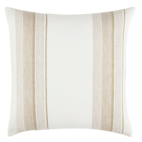 Napa Stripe Linen Sham, Natural Standard
