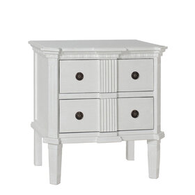 Atelier Home Mia Fluted Chest- Vintage Plaster