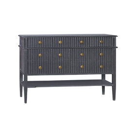 Atelier Home Madison Dresser- Dark Gray Lime Wash