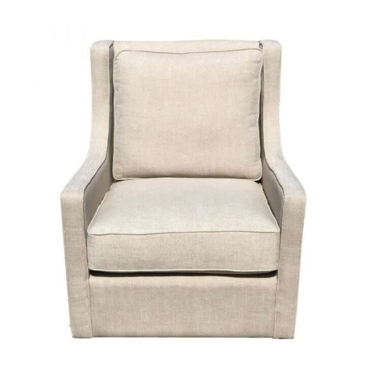 Atelier Home Becket Swivel Glider Linen KW